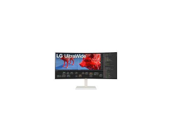 LG 38WR85QC-W 37.5" UltraWide Business Curved 21:9 IPS 3840x1600 144Hz 1ms White with WQHD Nano IPS Display