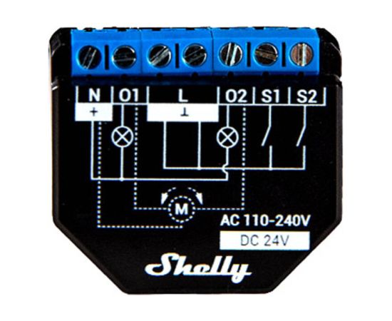 Wi-Fi Smart Switch Shelly Plus 2PM