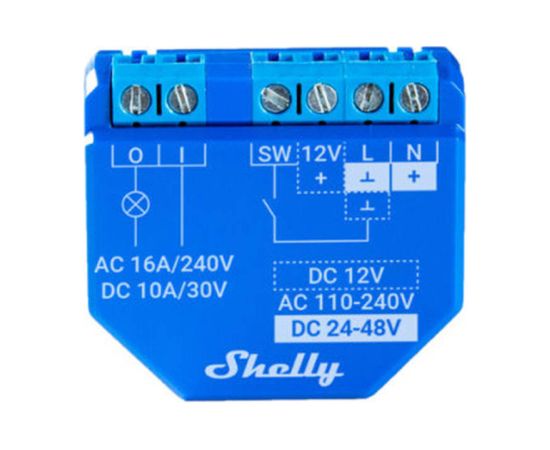 WiFi Smart Switch Shelly, 1 channel 16A