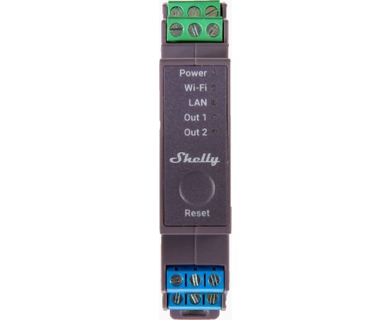 Dual-channel smart relay Shelly Pro 2