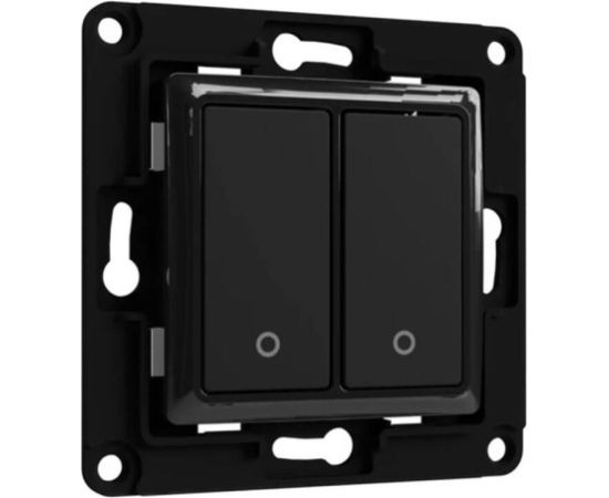 Shelly wall switch 2 button (black)