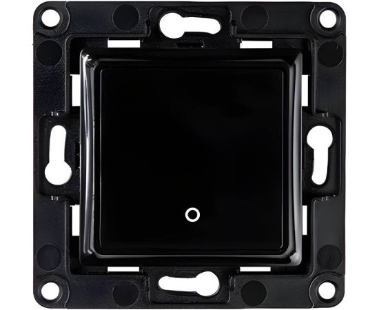 Shelly wall switch 1 button (black)