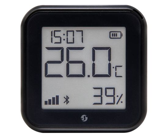 Temperature and humidity sensor WIFI Shelly H&T gen3 (black)