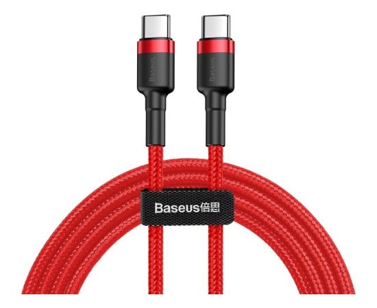 Baseus Cafule Cable USB-C PD 2.0 QC 3.0 60W 1m (Red)