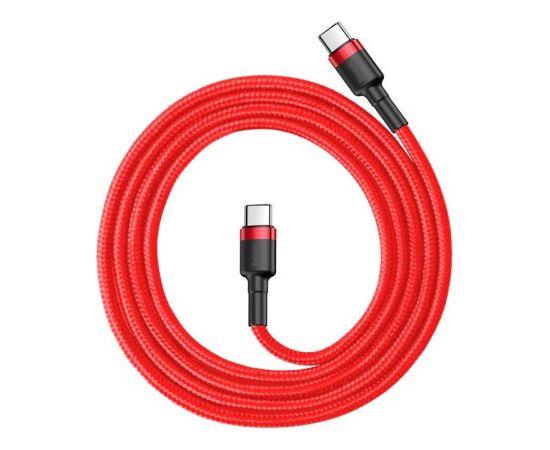 Baseus Cafule Cable USB-C PD 2.0 QC 3.0 60W 1m (Red)