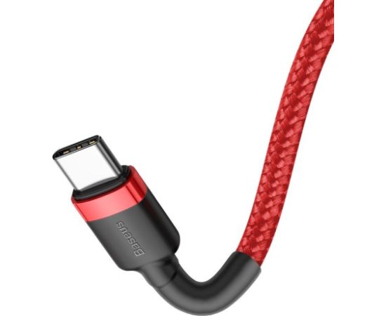 Baseus Cafule Cable USB-C PD 2.0 QC 3.0 60W 1m (Red)