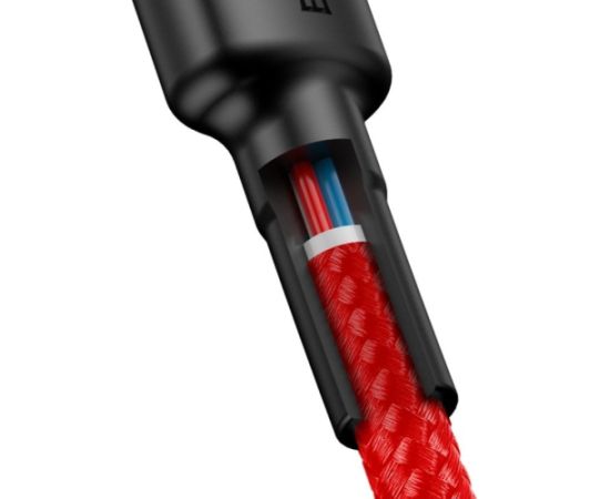 Baseus Cafule Cable USB-C PD 2.0 QC 3.0 60W 1m (Red)