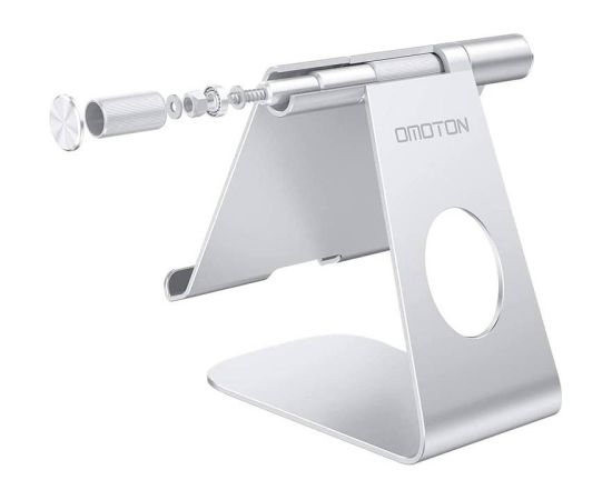 Adjustable Tablet Stand Holder OMOTON (Silver)