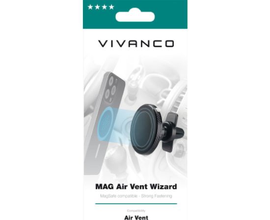 Vivanco car phone holder MAG Air Vent Wizard (63260)