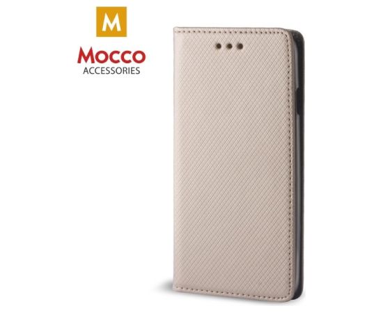 Mocco Smart Magnet Book Case Grāmatveida Maks Telefonam Samsung Galaxy A54 5G Zeltains