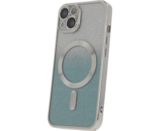 Mocco Glitter Chrome MagSafe Case Silikona Apvalks Priekš Apple iPhone 13