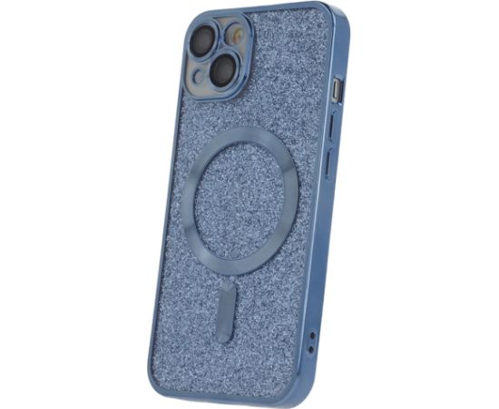 Mocco Glitter Chrome MagSafe Case Silikona Apvalks Priekš Apple iPhone 14