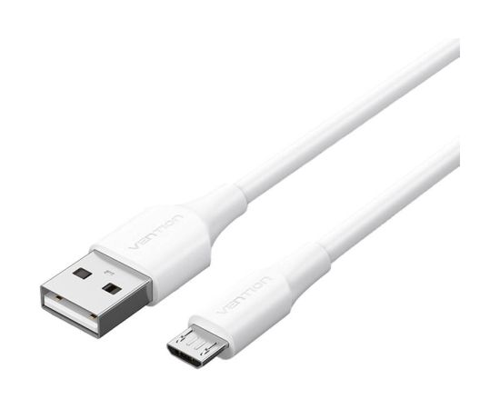 USB 2.0 Male to Micro-B Male 2A 2m Vention CTIWH (white) Aдаптеры
