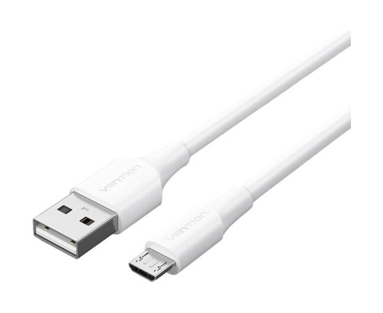 USB 2.0 Male to Micro-B Male 2A 1.5m Vention CTIWG (white) Aдаптеры