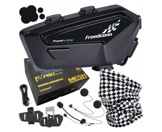 Freedconn FreenConn FX Pro V2 EU MESH motorcycle intercom