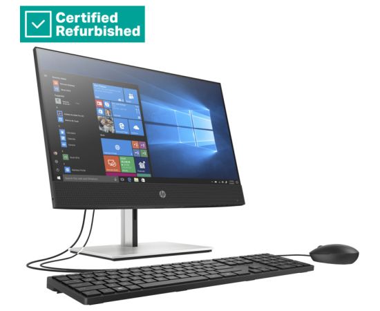 RENEW SILVER HP Pro 600 G6 AIO All-in-One - i3-10100, 16GB, 500GB HDD, 22 FHD Non-Touch AG, WiFi, Height Adjustable, DOS, 1 years / 9V0N0E8R#ABF