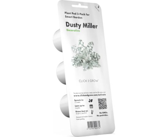 Click & Grow Smart Refill Dusty Miller 3pcs