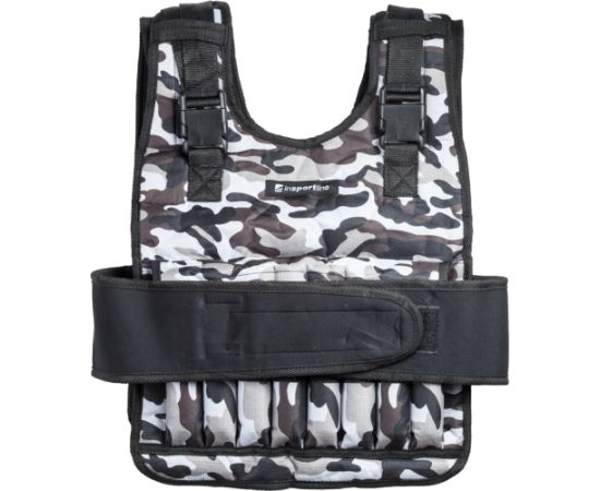 Svara veste ar regulējamu svaru inSPORTline Hafthor 1,3-15kg Жилеты и сумки для тяжелых условий 