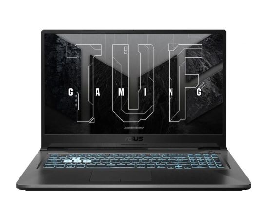 Notebook ASUS TUF Gaming A17 FA706NF-HX026W CPU  Ryzen 5 7535HS 3300 MHz 17.3" 1920x1080 RAM 8GB DDR5 5600 MHz SSD 512GB GeForce RTX 2050 4GB ENG Windows 11 Home Black 2.6 kg 90NR0JH5-M001K0