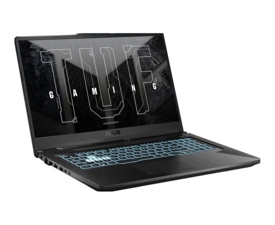 Notebook ASUS TUF Gaming A17 FA706NF-HX026W CPU  Ryzen 5 7535HS 3300 MHz 17.3" 1920x1080 RAM 8GB DDR5 5600 MHz SSD 512GB GeForce RTX 2050 4GB ENG Windows 11 Home Black 2.6 kg 90NR0JH5-M001K0