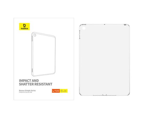 Baseus Simple Series iPad Pro (2017) protective case (clear)