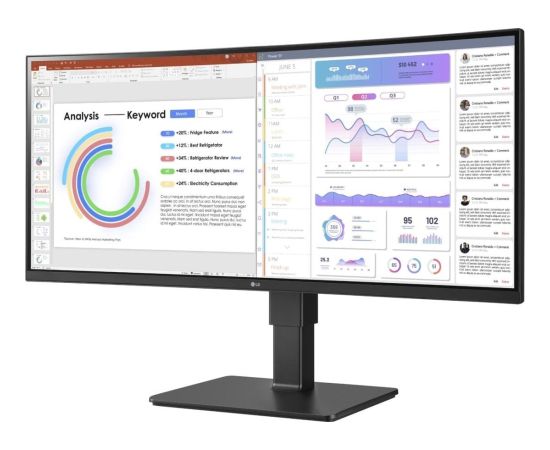 Monitors LG Ultrawide 34BQ77QB-B, 34"