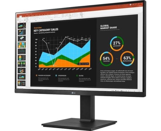 Monitors LG 27BQ75QB-B Business QHD IPS Black