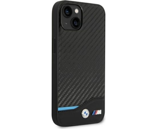 BMW BMHCP14M22NBCK Aizmugurējais Apvalks priekš Apple iPhone 14 Plus / 15 Plus