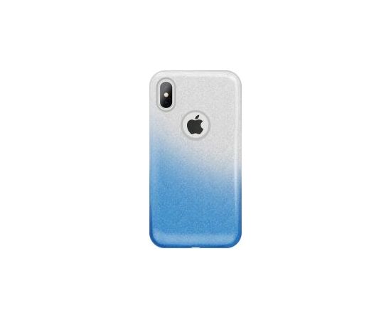 iLike Huawei  Y5 2018 / Honor 7S Gradient Glitter 3in1 case Blue