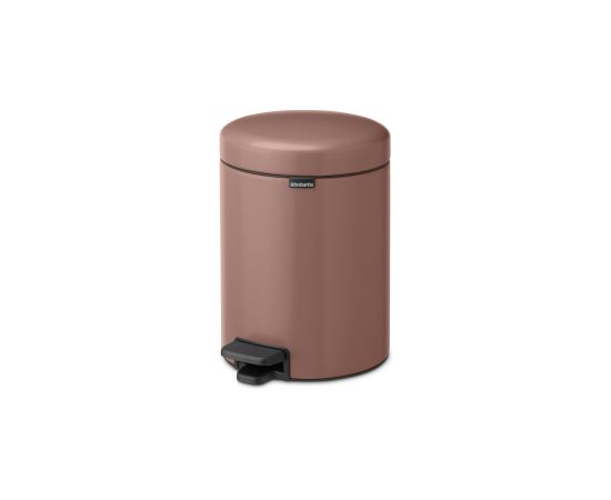 BRABANTIA atkritumu tvertne ar pedāli NewIcon, 5L, Satin Taupe - 233982