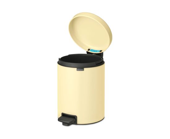 BRABANTIA atkritumu tvertne ar pedāli NewIcon, 5L, Mellow Jellow - 233784