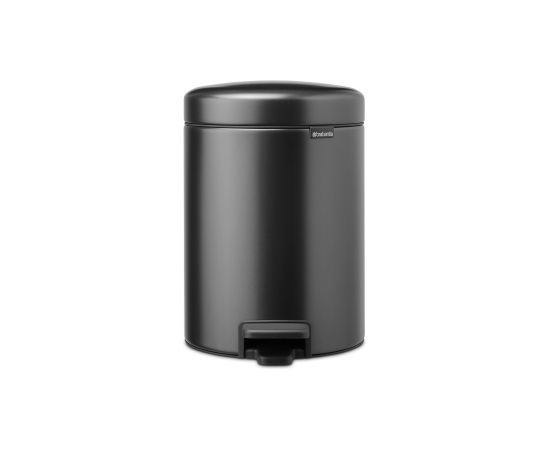 BRABANTIA atkritumu tvertne ar pedāli NewIcon, 5L, Confident Grey - 233463