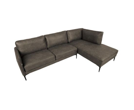 Corner sofa SOFIA RC, greenish brown