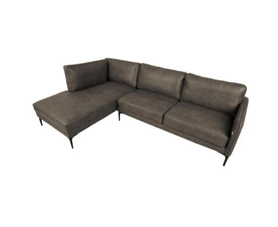 Corner sofa SOFIA LC, greenish brown