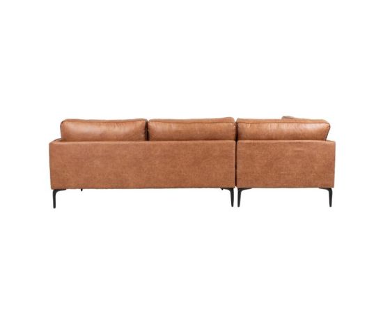 Corner sofa SOFIA LC, brown