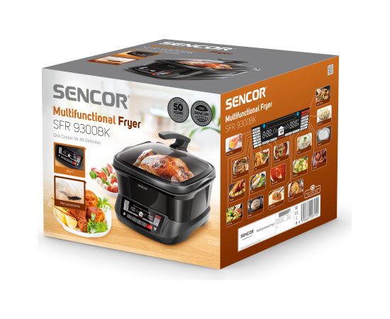 Multifunction deep fryer Sencor SFR9300BK