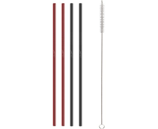 Lamart Set of stainless steel straws LT7054