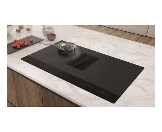 Induction hob with hood Faber Galileo Glass