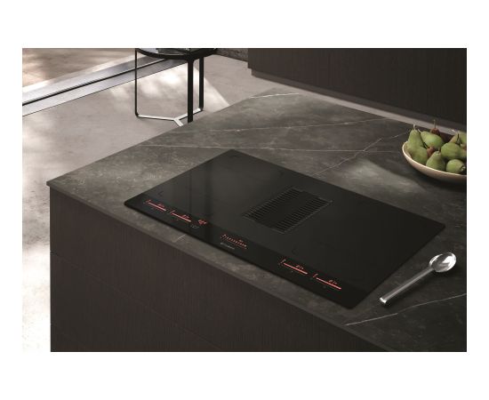Induction hob with hood Faber Galileo Glass