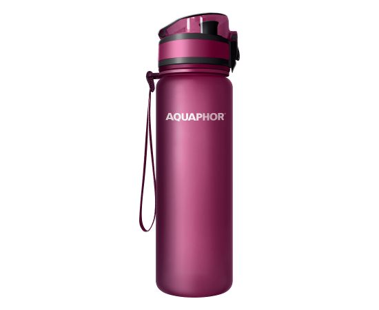 Filter bottle Aquaphor City cherry red 0.5 L