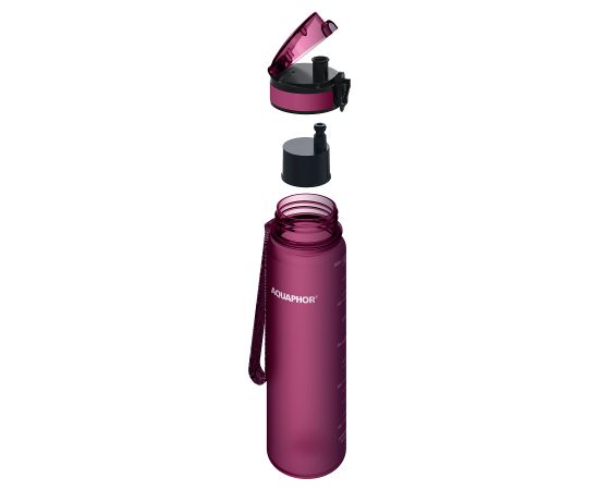 Filter bottle Aquaphor City cherry red 0.5 L