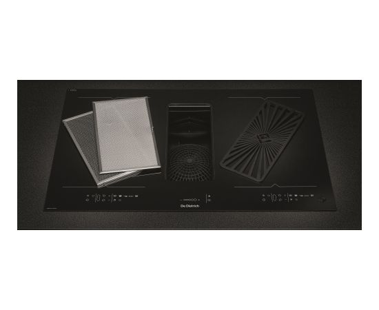 Induction cooking with integrated hood De Dietrich DPI7888BH