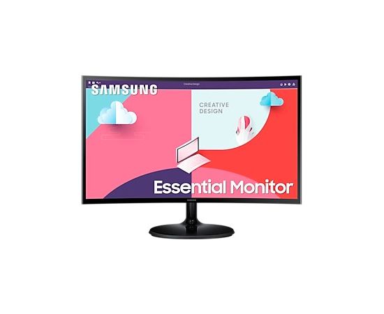 Samsung LS24C360EAUXEN LED display 61 cm (24") 1920x1080 pixels Full HD Black