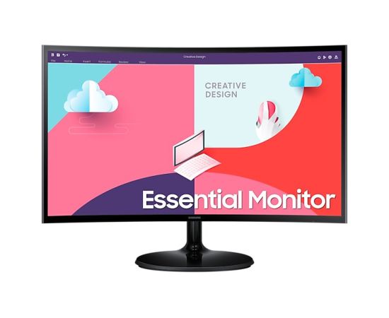 Samsung LS24C360EAUXEN LED display 61 cm (24") 1920x1080 pixels Full HD Black