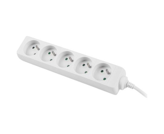 LANBERG POWER STRIP 1.5M WHITE, 5X 230V PL