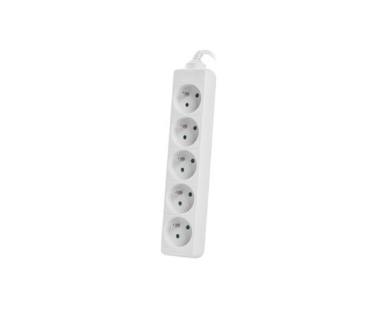 LANBERG POWER STRIP 1.5M WHITE, 5X 230V PL