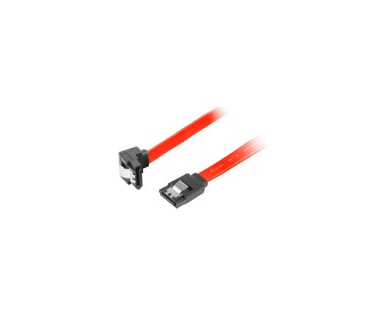 Lanberg CA-SASA-13CC-0030-R SATA cable 0.3 m SATA 7-pin Red