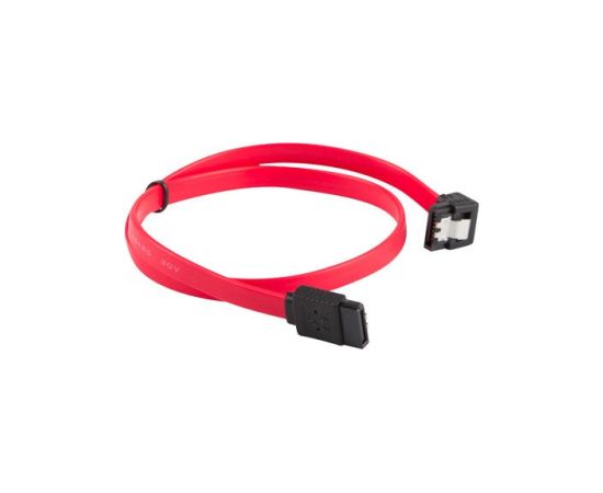 Lanberg CA-SASA-13CC-0030-R SATA cable 0.3 m SATA 7-pin Red