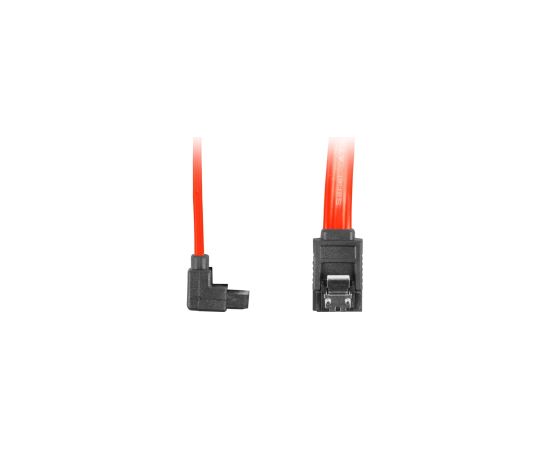 Lanberg CA-SASA-13CC-0030-R SATA cable 0.3 m SATA 7-pin Red