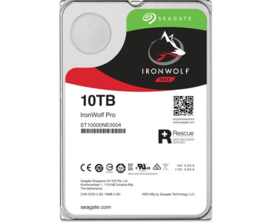 Seagate IronWolf Pro ST10000NT001 internal hard drive 3.5" 10 TB